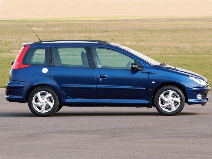 Peugeot 206 SW (2003-2008) – Pojistková skříňka