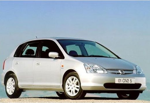 Honda Civic (2001-2005) – pojistková skříňka